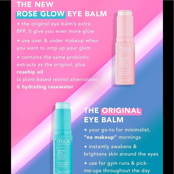 💗TULA Rose Glow & Cooling & Brightening Eye Balm - Picture 10 of 15